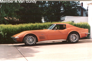 1972 LT1 Corvette